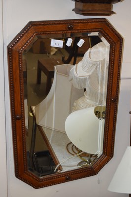 Lot 713 - An octagonal wall mirror