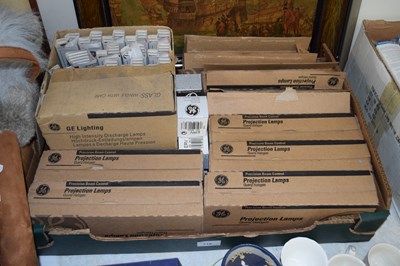 Lot 718 - Quantity of quartz halogen projection lamps