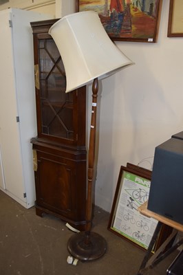 Lot 736 - Standard lamp and shade