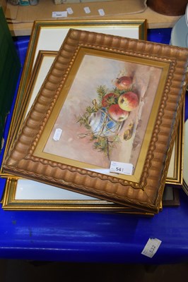 Lot 541 - Mixed Lot:  Pictures to include a still life...