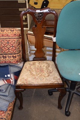 Lot 796 - Georgian style dining chair