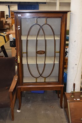 Lot 800 - Edwardian china display cabinet