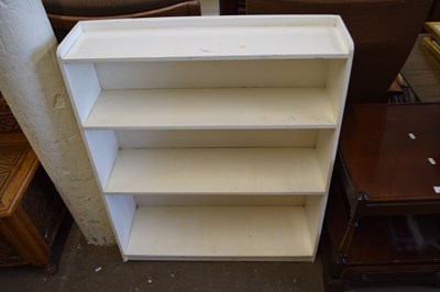 Lot 815 - White painted bookcase