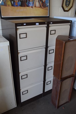 Lot 867 - Two metal filing cabinets