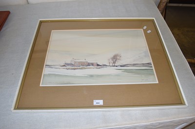 Lot 884 - Jason Partner, Winter at Black Coombe Farm...