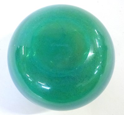 Lot 380 - A very rare early Mdina Glass spherical vase...