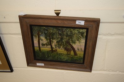 Lot 265 - Picture of horses