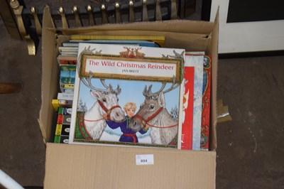 Lot 894 - Box of various children's books to include...