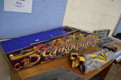 Lot 1005 - A Crompsons carousel vintage fairground lighting