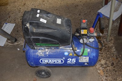 Lot 1052 - A Draper 25l air compressor