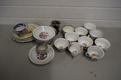 Lot 252 - VARIOUS 19TH CENTURY CUPS AND OTHER ITEMS