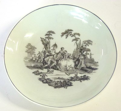 Lot 365A - An 18th Century Worcester saucer dish...