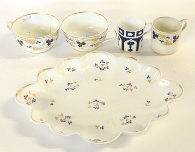 Lot 412 - A group of 19th Century Derby wares included...
