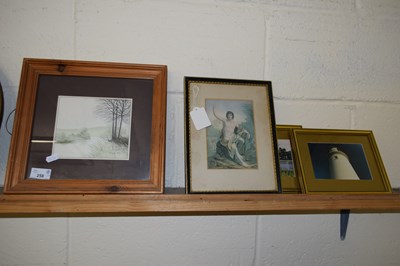 Lot 258 - FOUR VARIOUS FRAMED PRINTS