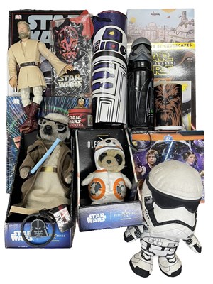 Lot 56 - A collection of various Star Wars memorabilia,...