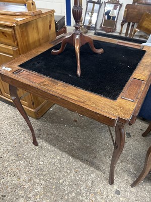 Lot 349 - Folding leg card table