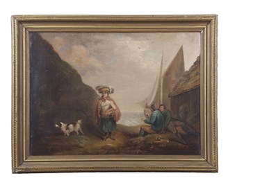 Lot 668 - Thomas Smythe (British,1825-1907), Fisherfolk...