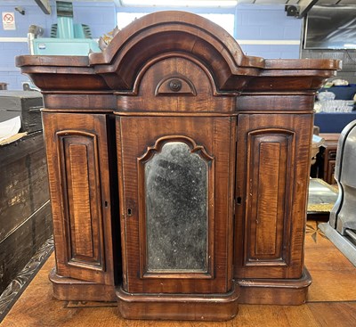 Lot 514 - A Victorian apprentice model of a break front...