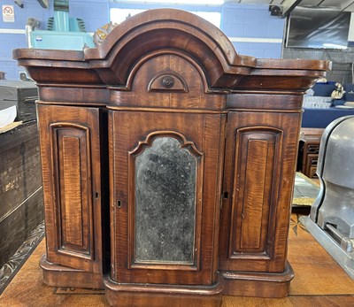 Lot 514 - A Victorian apprentice model of a break front...