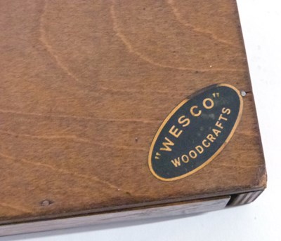 Lot 440 - A 1930's Art Deco Wesco Woodcrafts "Radio...
