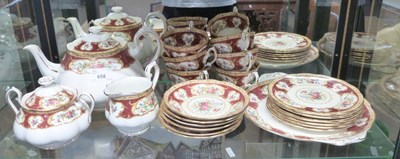 Lot 658 - A Royal Albert tea set in the Lady Hamilton...