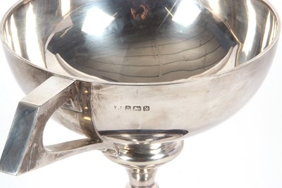 Lot 80 - A George V twin handled trophy of plain form...