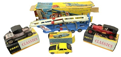 Lot 62 - A collection of die-cast Corgi vehicles, to...