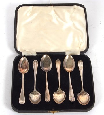 Lot 173 - A cased set of  five George VI Hanovarian...