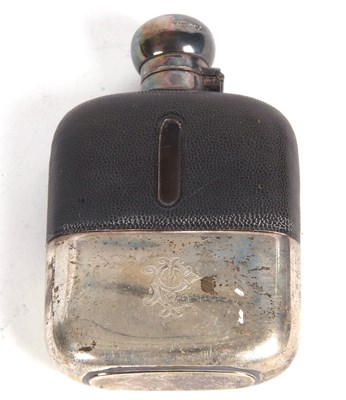 Lot 189 - Late Victorian spirit flask hallmarked silver...