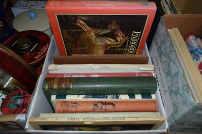 Lot 617 - ONE BOX MIXED BOOKS TO INCUDE THE CONNOISSEUR...