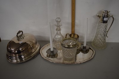 Lot 1 - Mixed Lot: Various silver plated wares to...