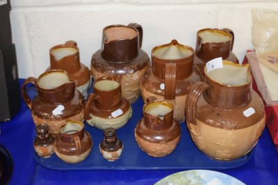 Lot 9 - A group of Royal Doulton and other stone ware...
