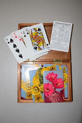 Lot 79 - Case of Bridge cards