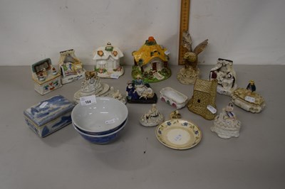 Lot 164 - Mixed Lot: Various pastille burners, small...