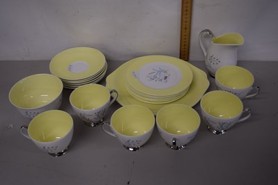 Lot 166 - Quantity of Slade pattern tea wares