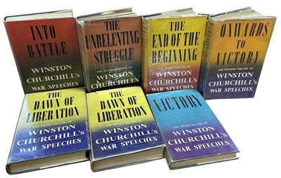 Lot 94 - CHARLES EADE: WINSTON CHURCHILL'S WAR SPEECHES,...