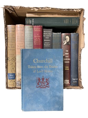Lot 413 - ONE BOX: Winston Churchill interest