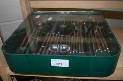 Lot 587 - Box of modern cutlery