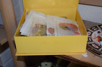 Lot 67A - Box of various British stamps in stock book...