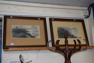 Lot 197 - A pair of monochrome prints of Cromer and...