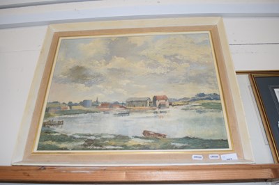 Lot 207 - Turrell, The Deben Woodbridge, oil on board