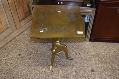 Lot 340 - A cast aluminium occasional table