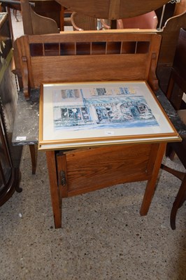 Lot 354 - Marble top wash stand