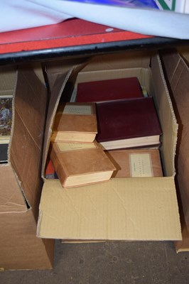 Lot 644 - Box of hardback books