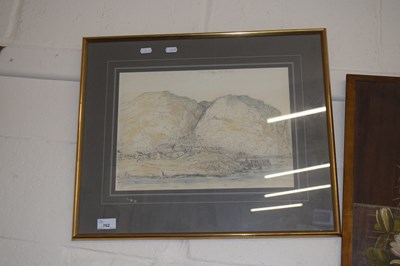 Lot 762 - Framed study of an Island scene