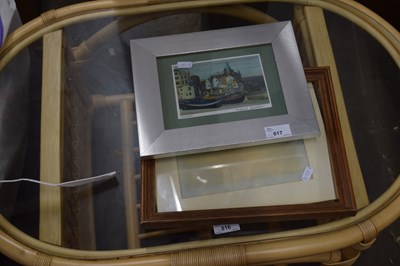 Lot 817 - Nicholas Barnham, coloured print of Cromer and...