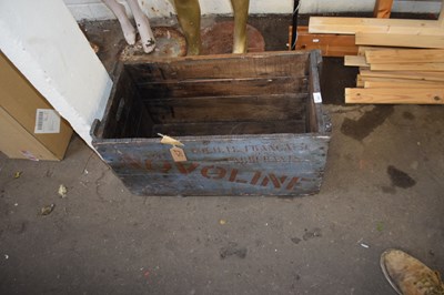 Lot 882 - A painted pine storage box