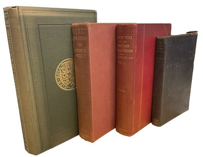 Lot 362 - MEDIEVAL HISTORY AND MONASTERIES: 4 titles:...