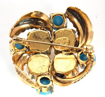 Lot 111 - A 1960's brooch by Christian Dior, set with...