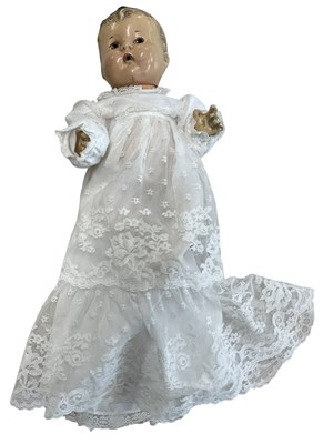 Lot 185 - A c1940s composite baby doll by Dee and Cee,...